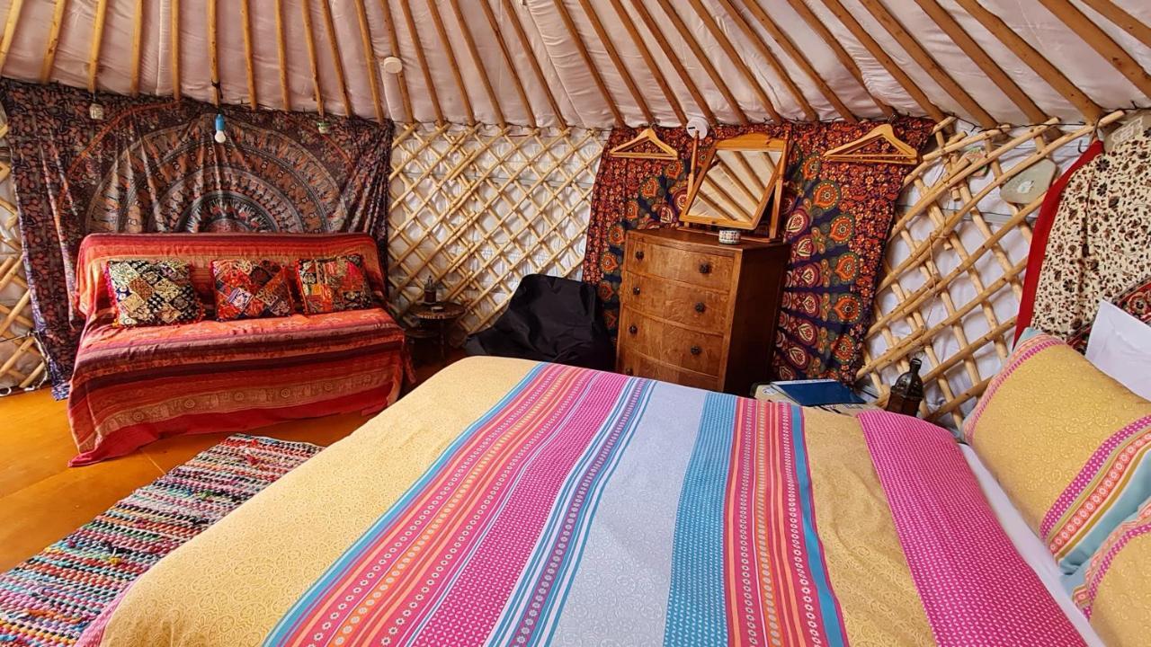 هيلمسديل The Tall Pines Yurt المظهر الخارجي الصورة